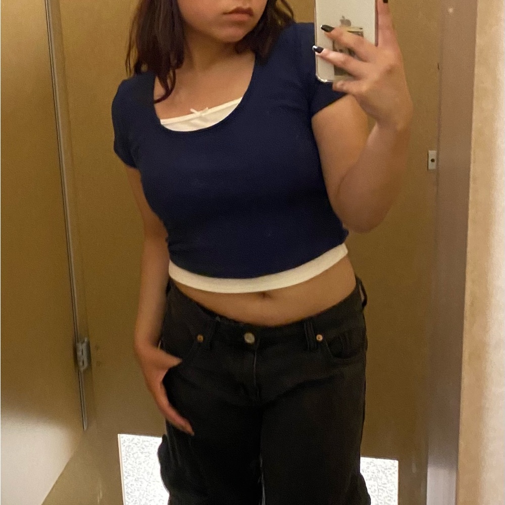 Blue top